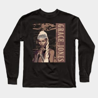 Grace Jones Long Sleeve T-Shirt